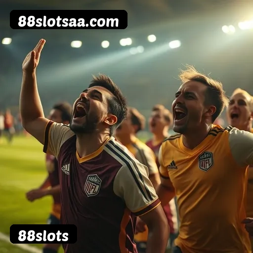 App 88slots para iOS e Android — interface mobile, login biométrico e PIX integrado